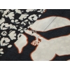 Grandiflora Soft Cotton with Digital Print Double Size Duvet Cover Set 200x220 cm Anthracite - Green