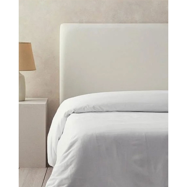Novella Premium Soft Cotton Single Size Duvet Cover 160x220 cm White