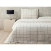 Graph Yarn Dyed Double Duvet Cover Set 200x220 Cm Anthracite