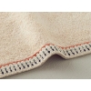 Polka Cotton Crocheted Face Towel 50x80 Cm Light Beige