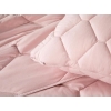 Colourful Cottony King Size Pillow And Quilt Set 215x235 cm Powder