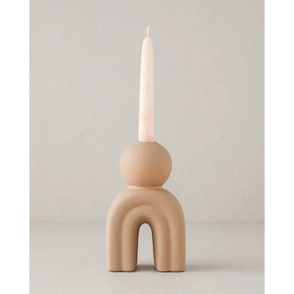 Nuty Ceramic Candle Holder 10.5X6.5..