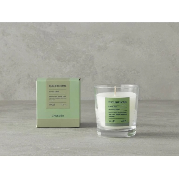 Green Mist Scented Candle 120 g