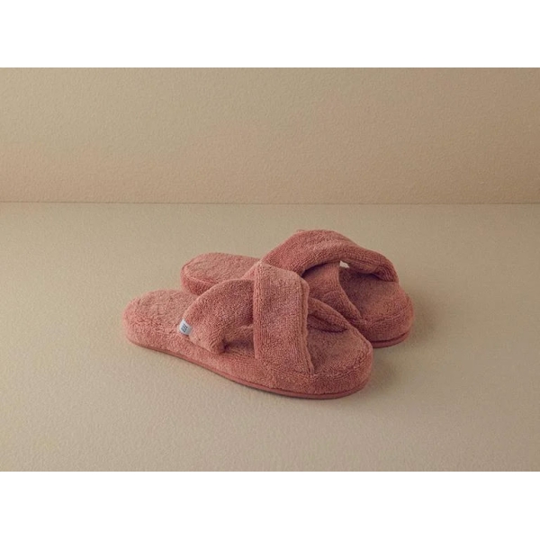 Crux Triga Cotton Bathroom Slippers 40-44 Pınk