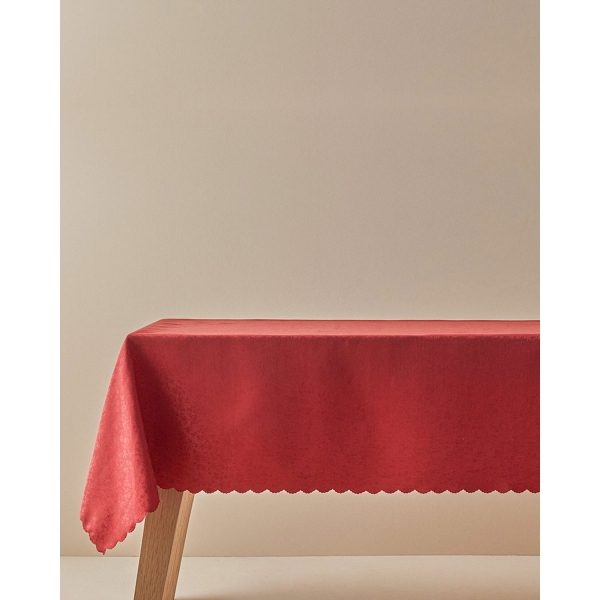 Marais Polyester Table Cloth 150x200 cm Red
