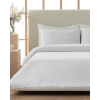 Bianco Cotton Jacquard King Size Bed Spread 240x260 cm White