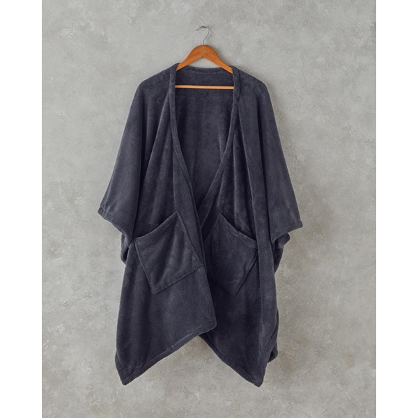 Cuddly Wearable Blanket 130x175 cm Anthracite