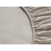 Placid Washed Cotton Double Duvet Cover Set 200x220 cm Grey-stone