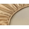 Classy 1 Piece Twill Queen Size Fitted Sheet 160x200 cm Beige