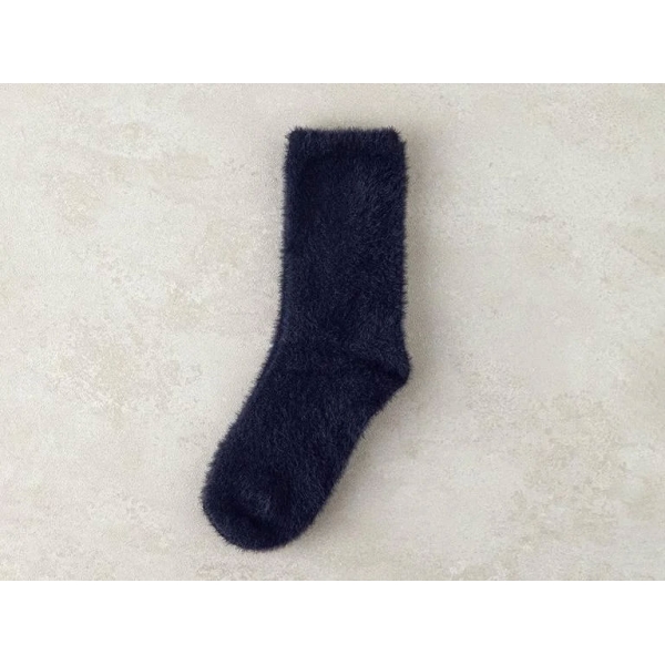 Miny 1 Pair Women Plush Socks 36-40 Black