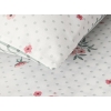 Bloomy Dots Cotton Single Duvet Cover Set 160x220cm Pink