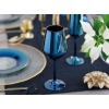 Jade Glass 2 pcs Chalice 350 ml Blue - Navy Blue