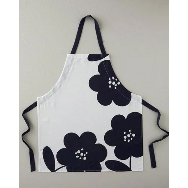 Bohemia Polyester Kitchen Apron 65x75 cm Black