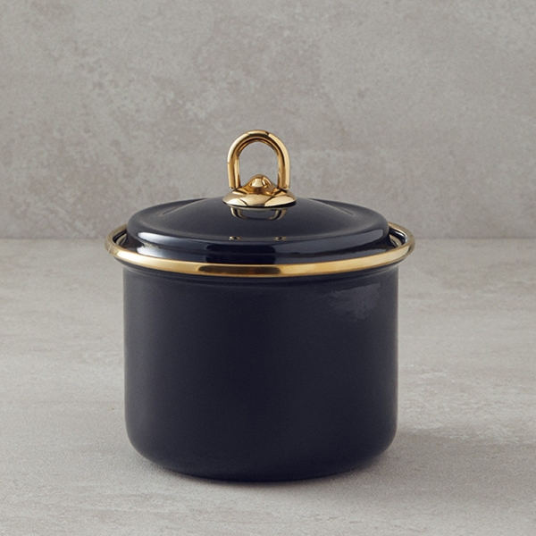 Bohemia 1 Piece Enamel Spice Rack 11x9 cm Black