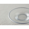 Fitted Glass PIECES Tea Saucer 12 cm Silver