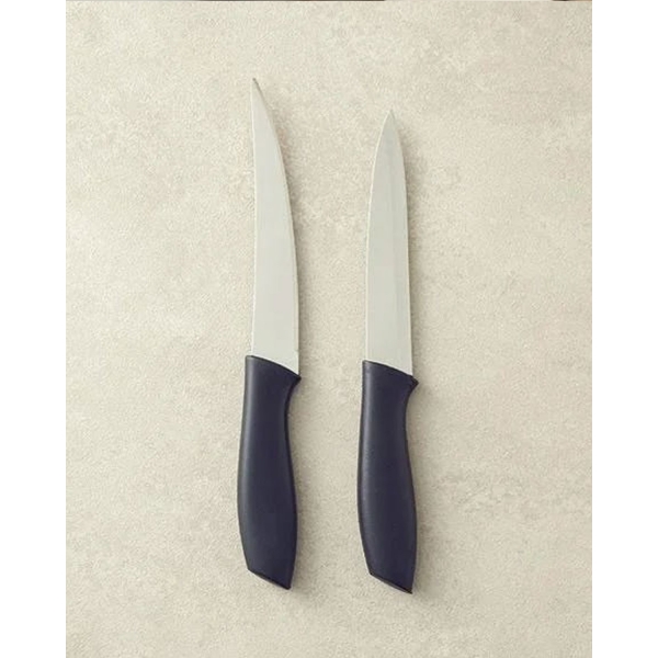 Ena Steel 2 Pieces Multipurpose Knife 22-23 cm Black
