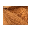 Ancient Stripe Quilted Antique Painting Single Bedspread Set 160x240 cm Terracotta