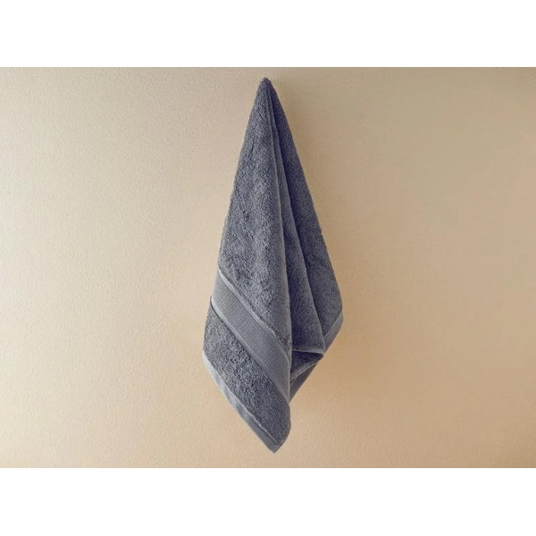 Poffy Soft&Premium Cotton Bath Towel 70x140 cm Dark Gray