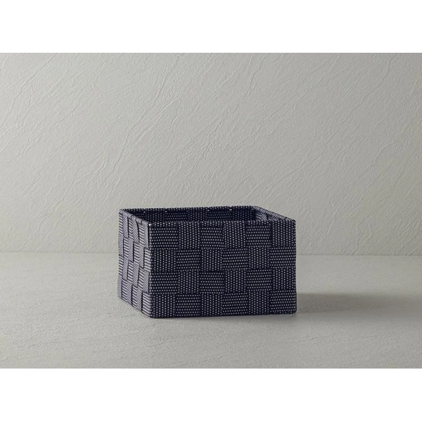 Shine Polypropylene Basket 17x17x10,5 cm Black