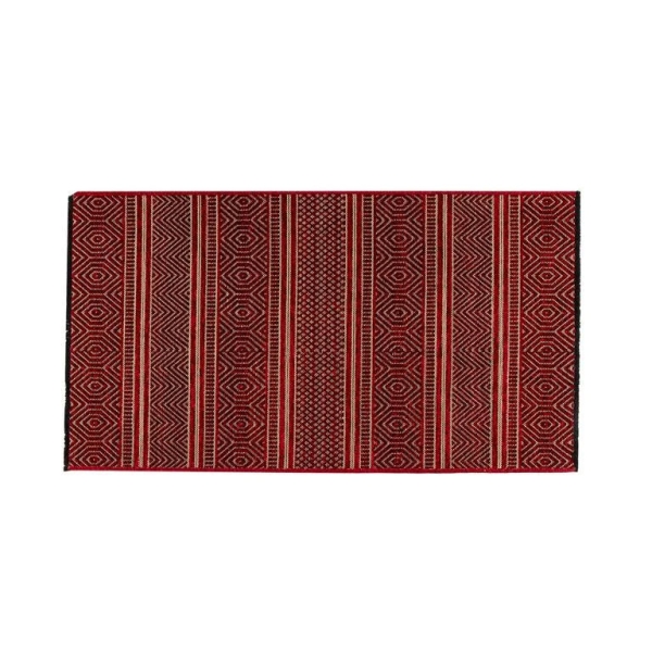 Costa Chenille-Jute Carpet 80x150 cm Red