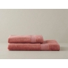 Deluxe Low Twist Face Towel 50x90 cm Dusty Rose