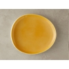 Boho New Bone China Serving Plate 27 cm Yellow