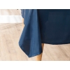 Raisa Polyester Table Cloth 145x180 cm Navy Blue