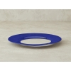 Jade Glass Serving Plate 26 cm Blue
