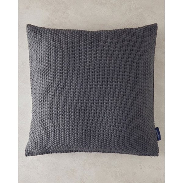 Knitwear Toss Pillow Cover 45x45 cm Anthracite