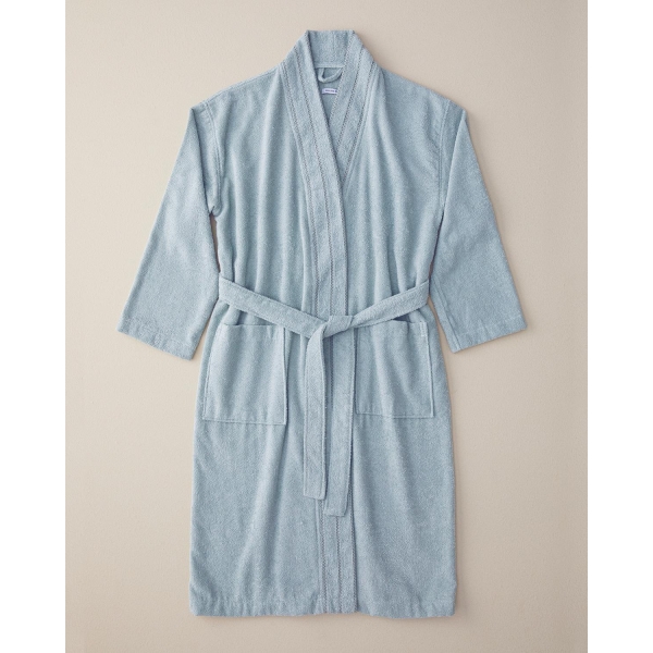 Soft Cotton Bathrobe S-M Mint
