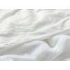 Pure Polyester Leak-proof Single Size Mattress Topper 100x200 + 30 cm White