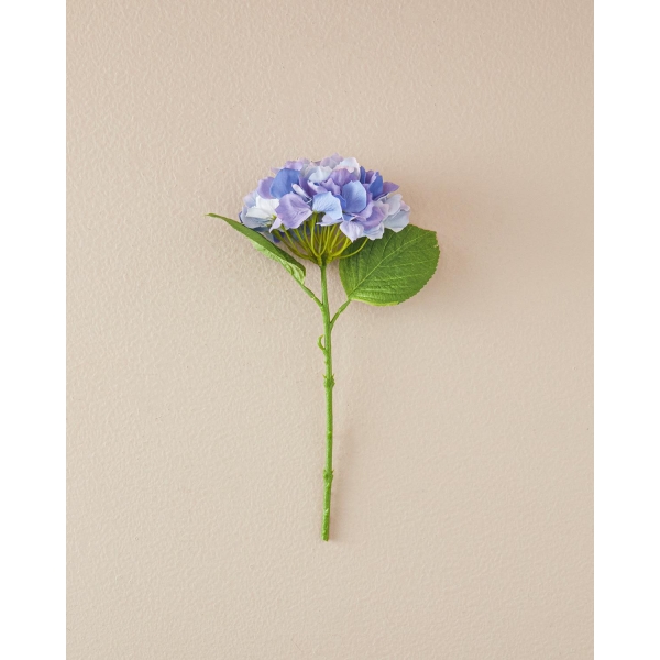 Hortensia Single Branch Artificial Flowe 35 cm Blue