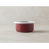 Copenhagen Enamel Storage Container 12 cm Maroon