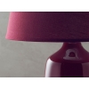 Rolly Ceramic Table Lamp 27x27x43 cm Maroon