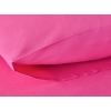 Plain Cotton Double Size Fitted Sheet Set 160x200 cm Dark Pink
