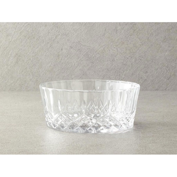 Pedro Glass Bowl 20 cm Transparent