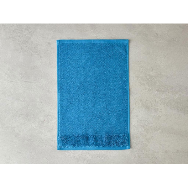 Velvet Touch Cotton Hand Towel 30x45 cm Blue