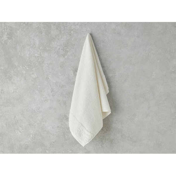 Velvet Touch Cotton Face Towel 50x80 cm Ecru