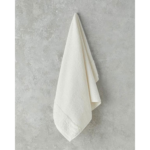 Velvet Touch Cotton Face Towel 50x80 cm Ecru
