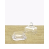 Lolly Glass Sugar Bowl 9.8 cm Transparent