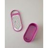 Lily Plastic With Container Grater 23 cm Pınk
