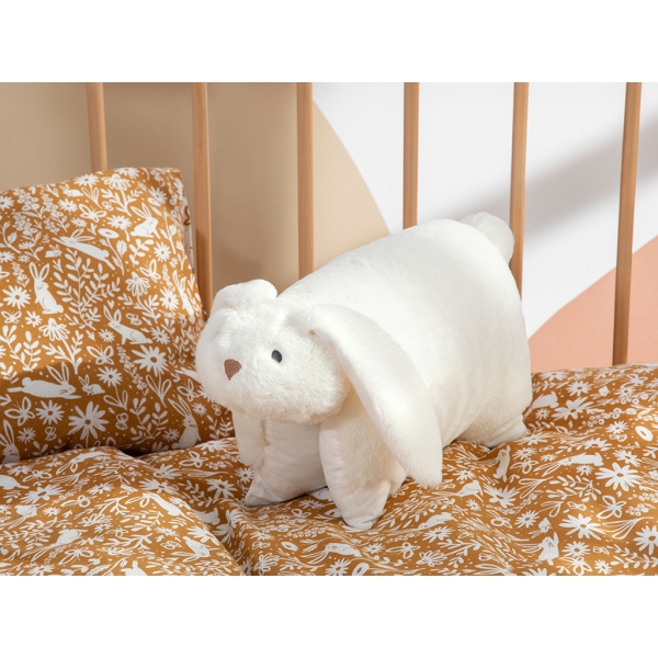 Bunny Polyester Decorative Cushion 36x40 cm Ecru