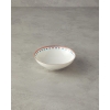 Bone Porcelain Bowl 15 cm Orange - Blue