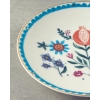 Bone Porcelain Cake Plate 20 cm Colored