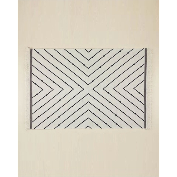 Mirage Weave Rug 80x150 cm Black