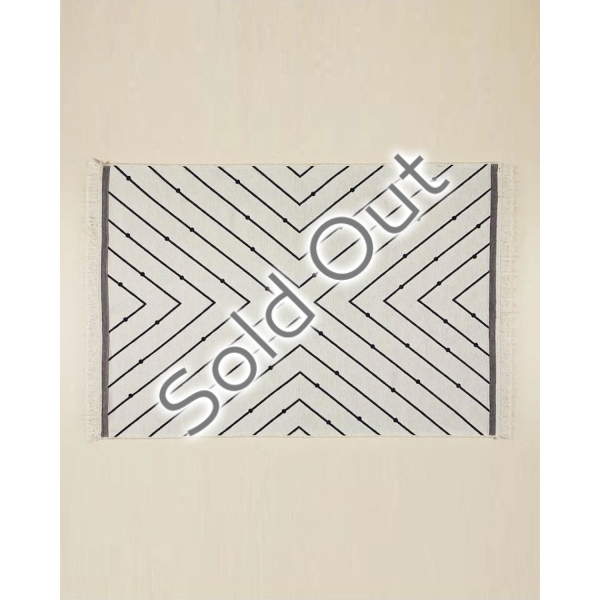 Mirage Weave Rug 80x150 cm Black