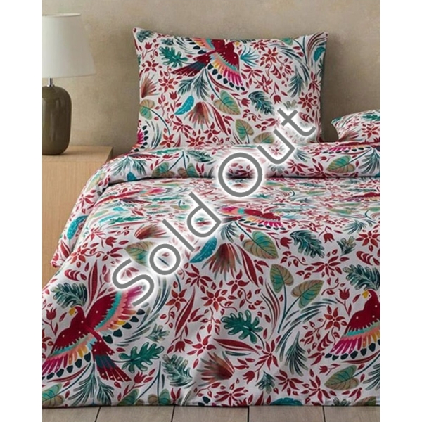 Soft Cotton with Digital Print Double Size Duvet Cover Set 200x220 cm Green