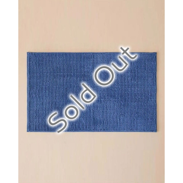 Paige Macaroni Bath Mat 50x80 cm Blue