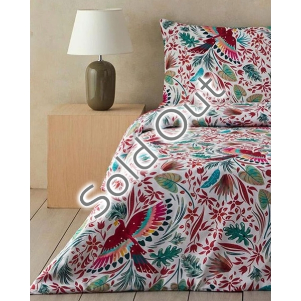 Soft Cotton with Digital Print King Size Duvet Cover Set 240x220 cm Green