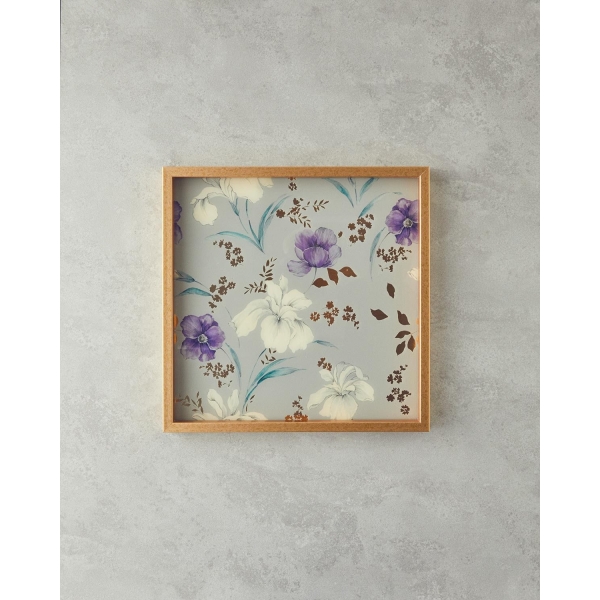 Almina Decorative Tray 33x33 cm Cream